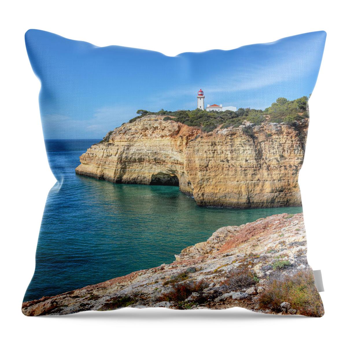 Alfanzina Throw Pillow featuring the photograph Alfanzina - Portugal #1 by Joana Kruse