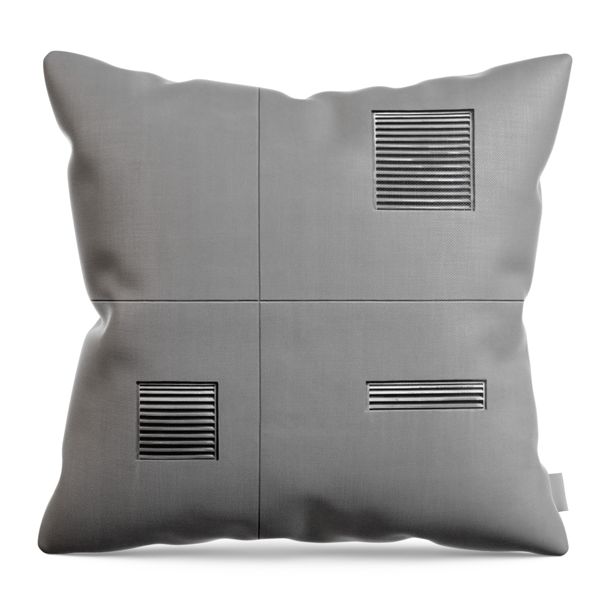 Abstract Throw Pillow featuring the photograph Asymmetry #1 by Stuart Allen