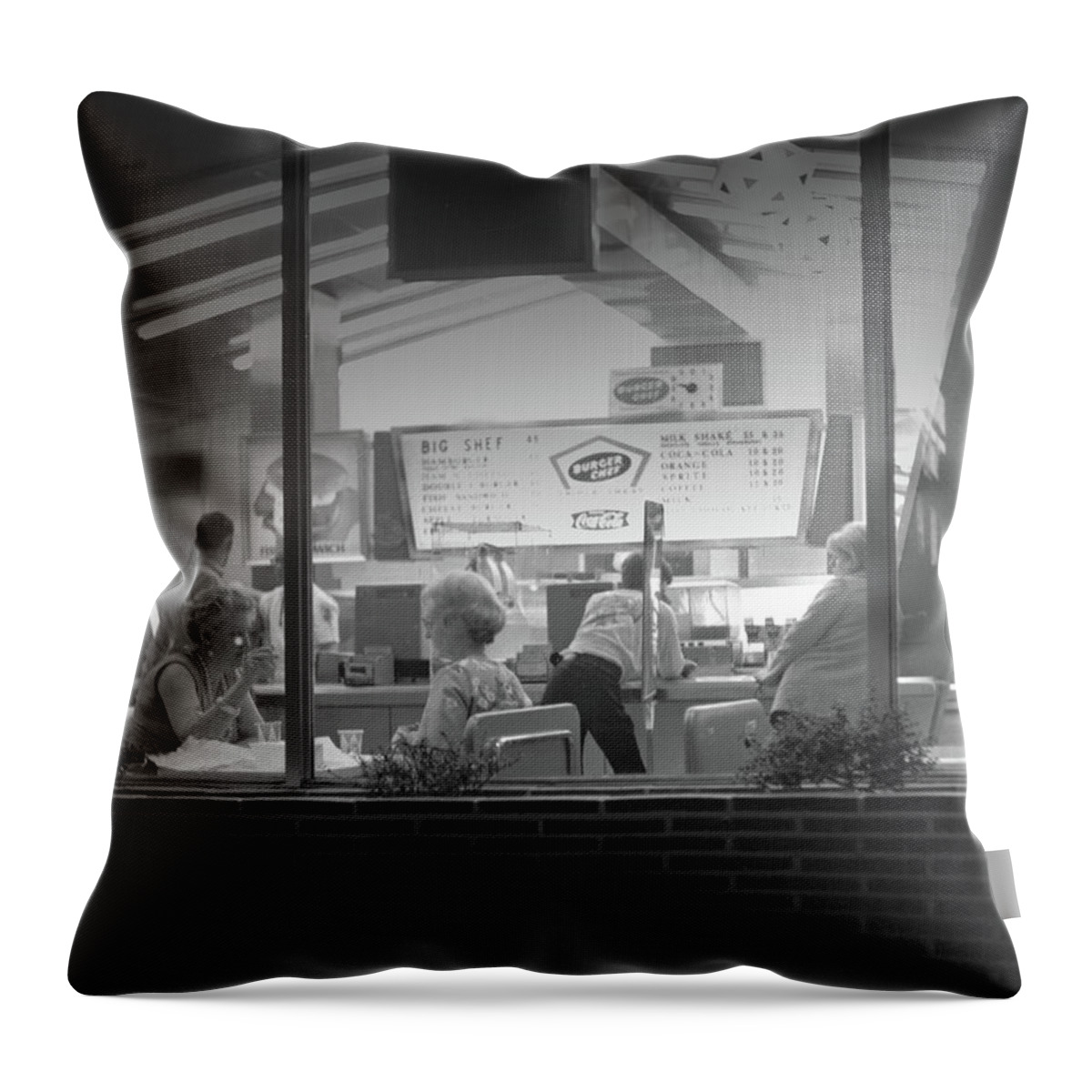 Macon Throw Pillow featuring the photograph Big Shef 49-cents #1 by John Simmons