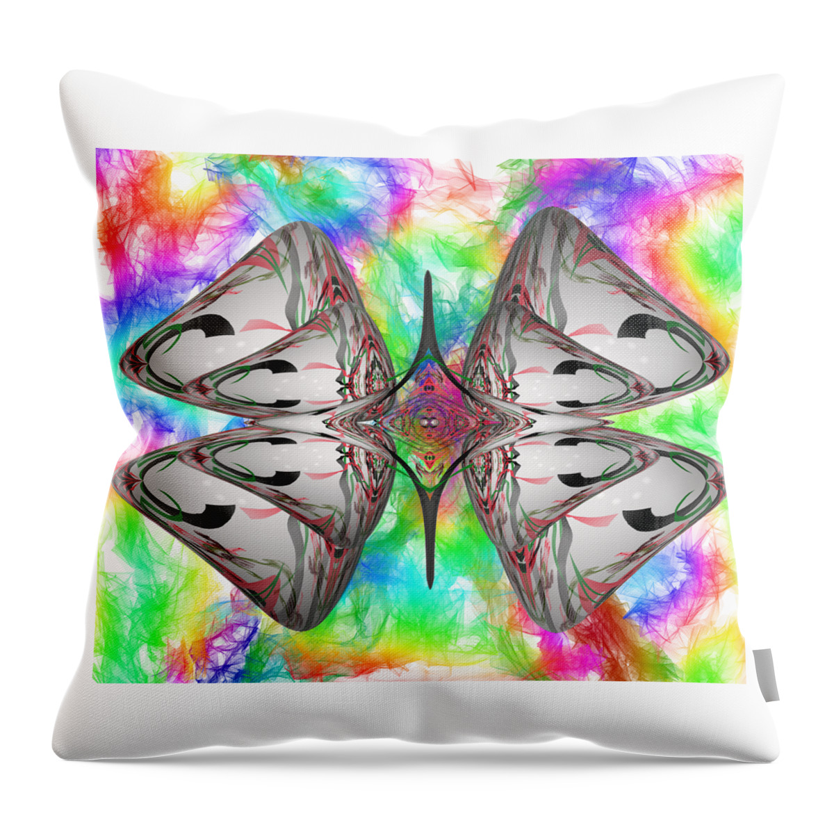 Butterfly Throw Pillow featuring the photograph Butterfly #1 by Theodore Jones