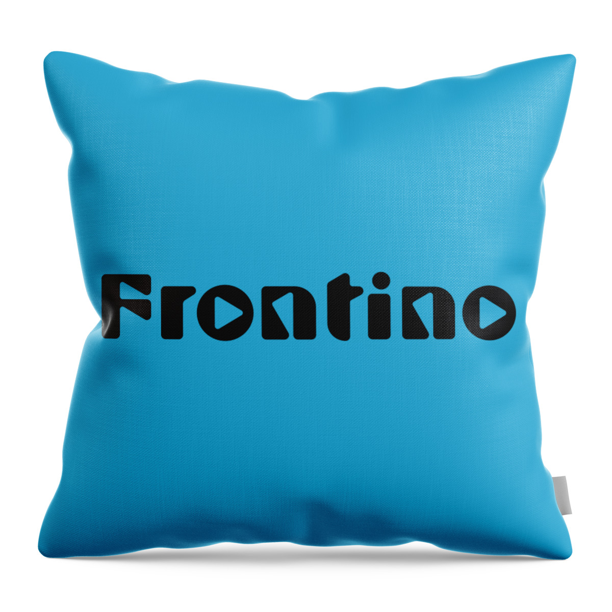 Frontino Throw Pillow featuring the digital art Frontino #Frontino #1 by TintoDesigns