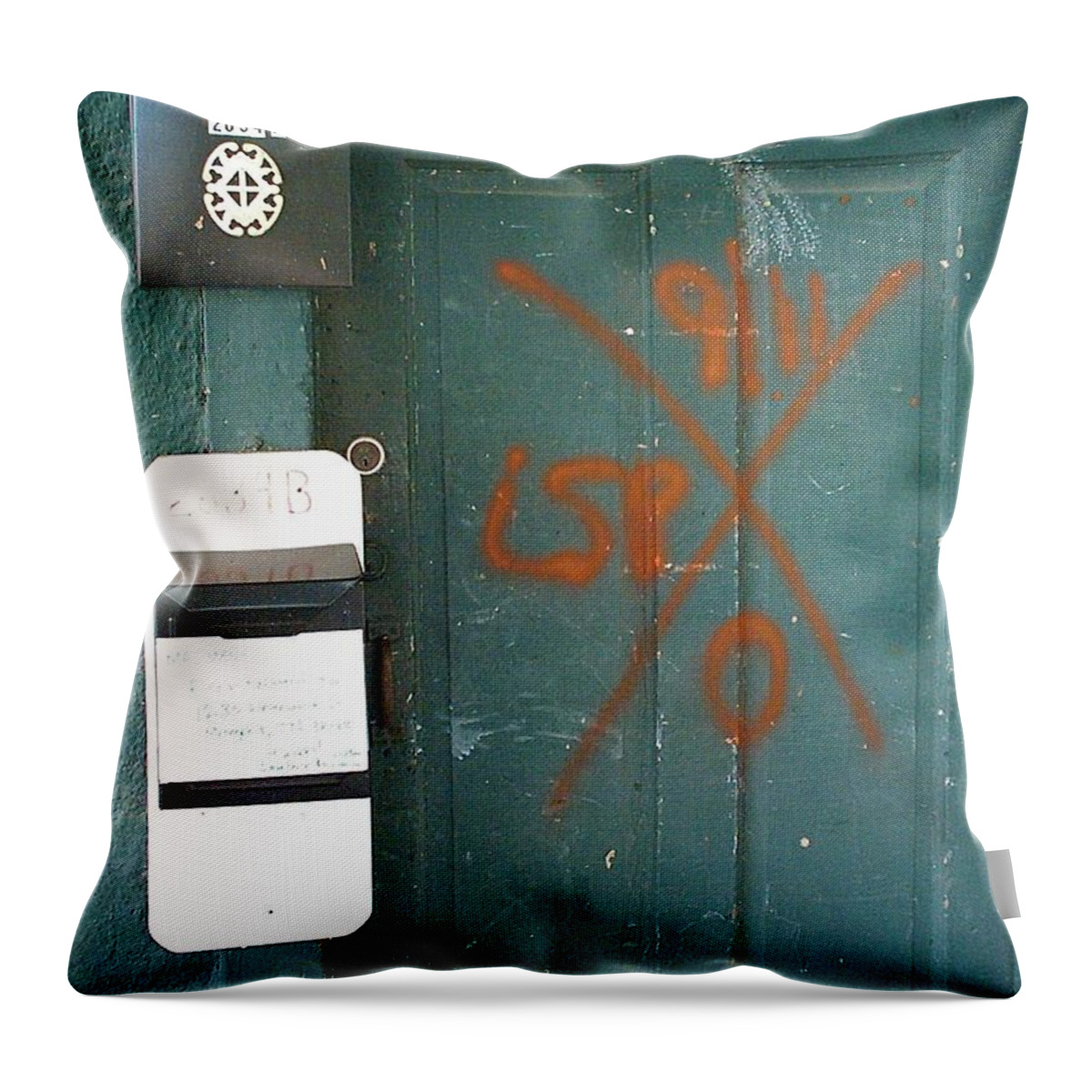 New Orleans Throw Pillow featuring the photograph Hurricane Katrina Series - 30 #1 by Christopher Lotito