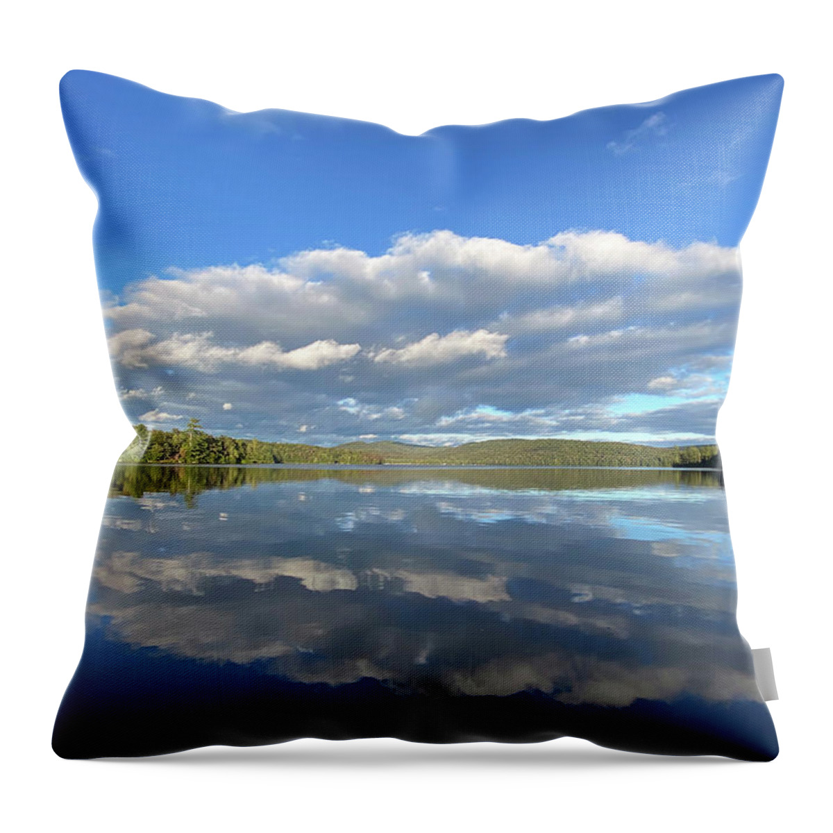 Lake Throw Pillow featuring the photograph Limekiln Lake #1 by Robert Dann