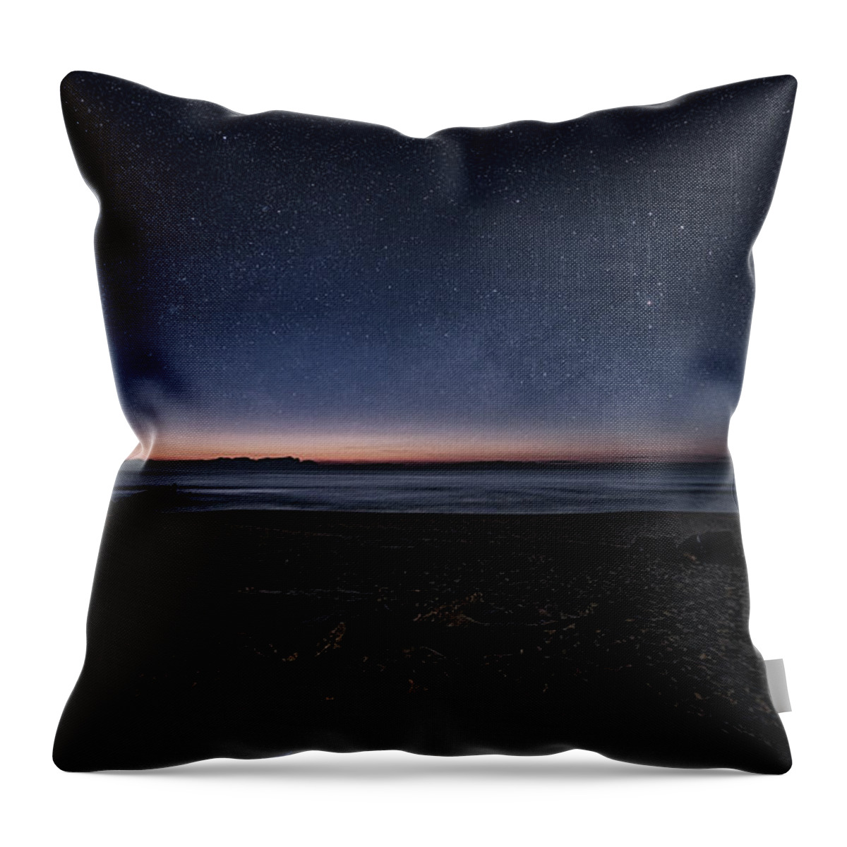North Carolina Throw Pillow featuring the photograph Mystic Morning #1 by Robert Fawcett