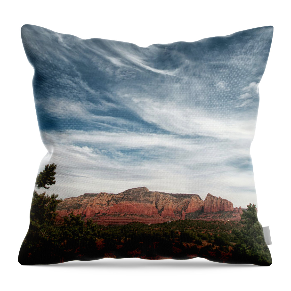 Sedona Throw Pillow featuring the photograph Sedona, Arizona #1 by Lisa Chorny