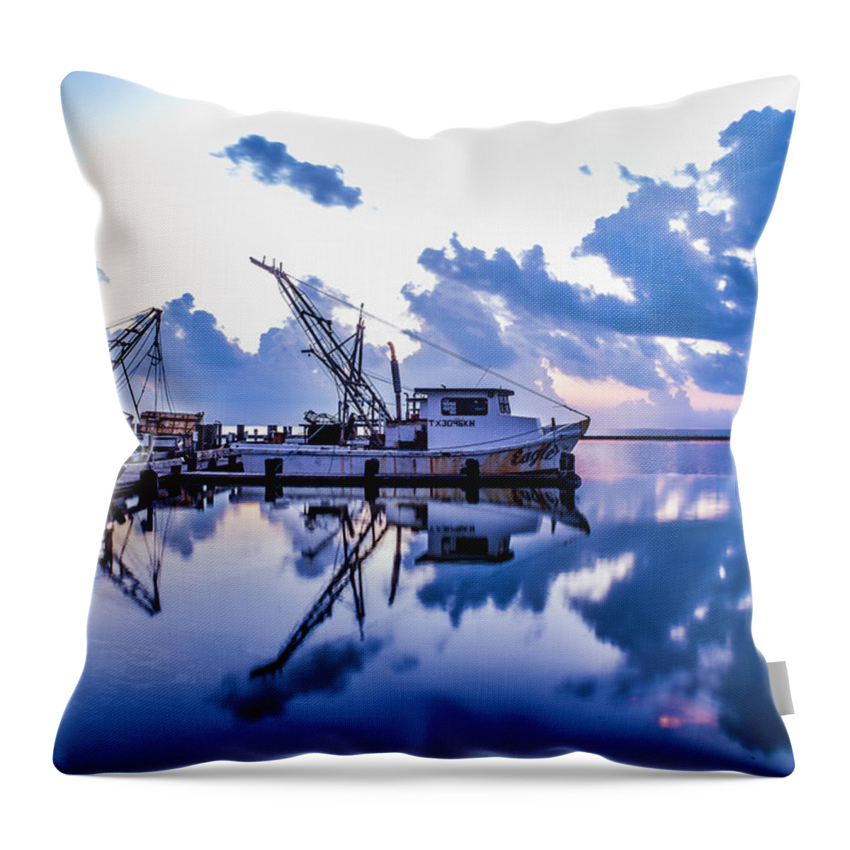 Blue Throw Pillow featuring the photograph The Blues #1 by Christopher Rice