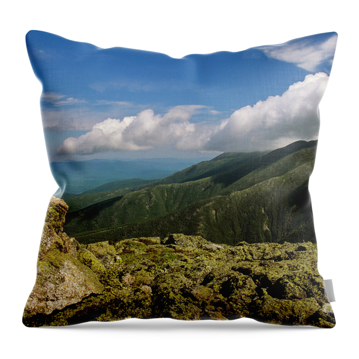 Alpine Zone Throw Pillow featuring the photograph White Mountain National Forest - New Hampshire USA #1 by Erin Paul Donovan
