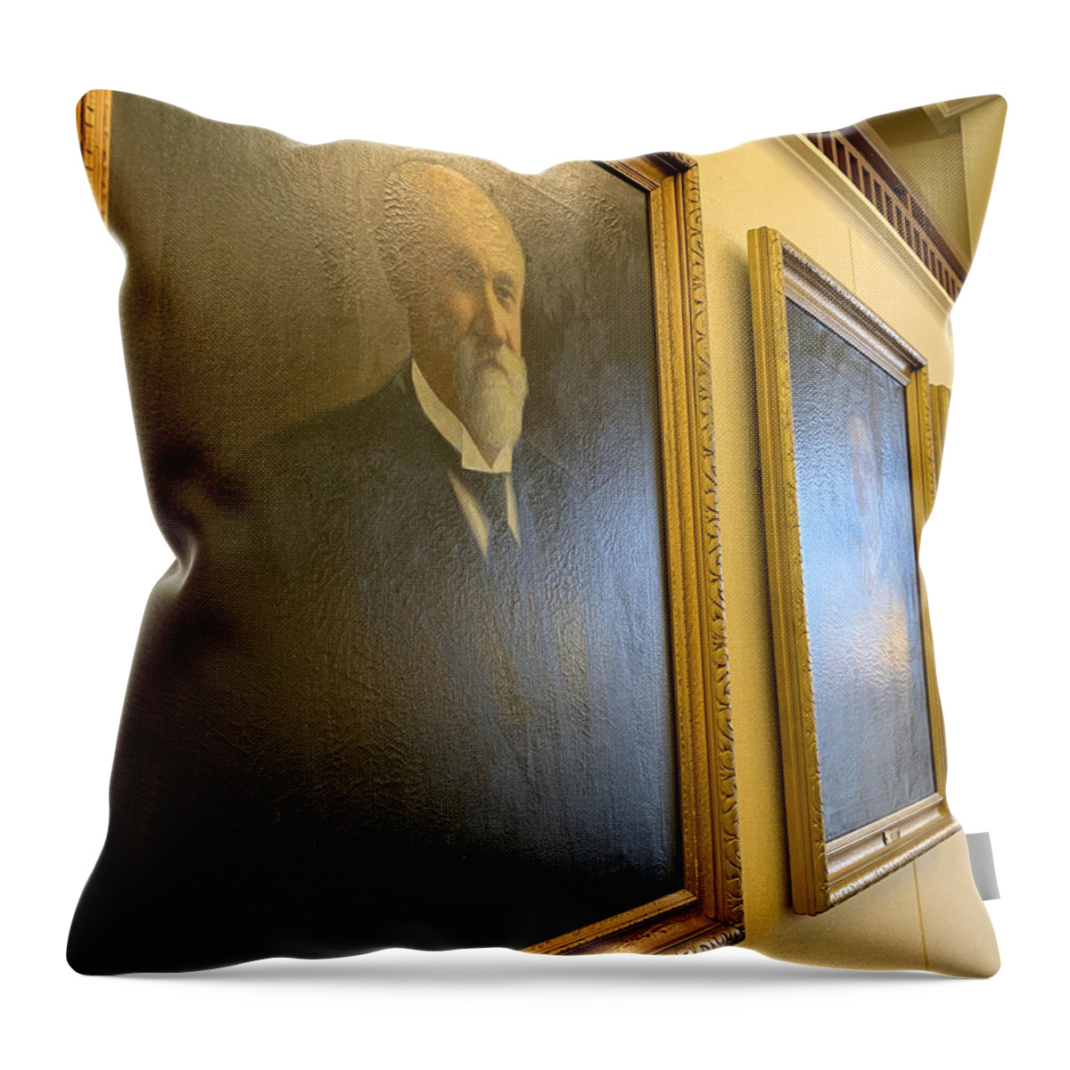 Nc Throw Pillow featuring the photograph 14K Justice by Lee Darnell