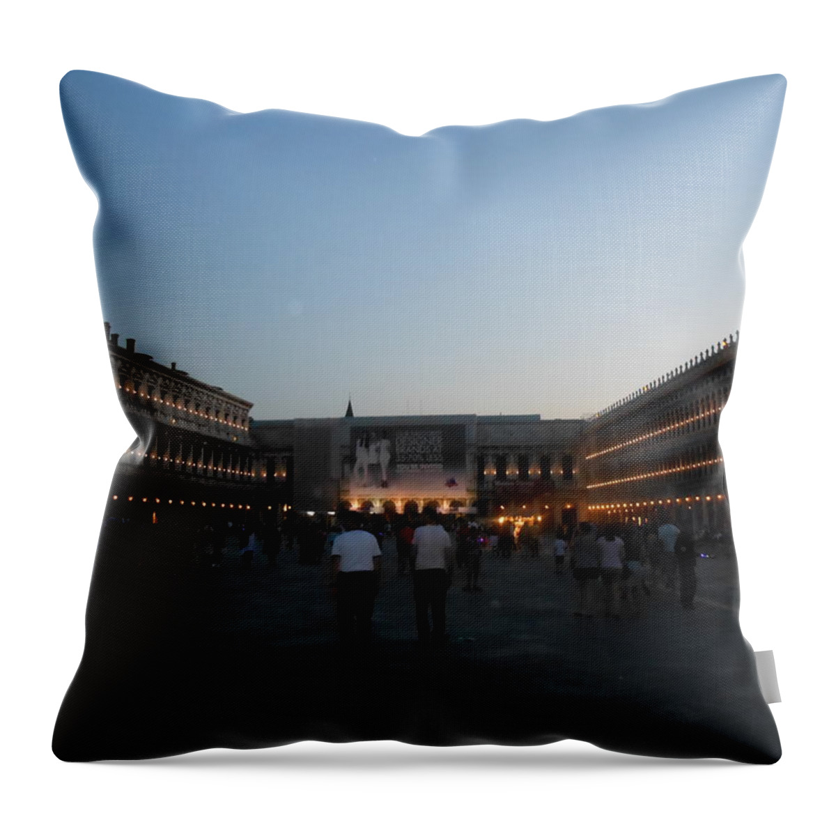 Venezia Throw Pillow featuring the photograph Italy #16 by Coo Yamada