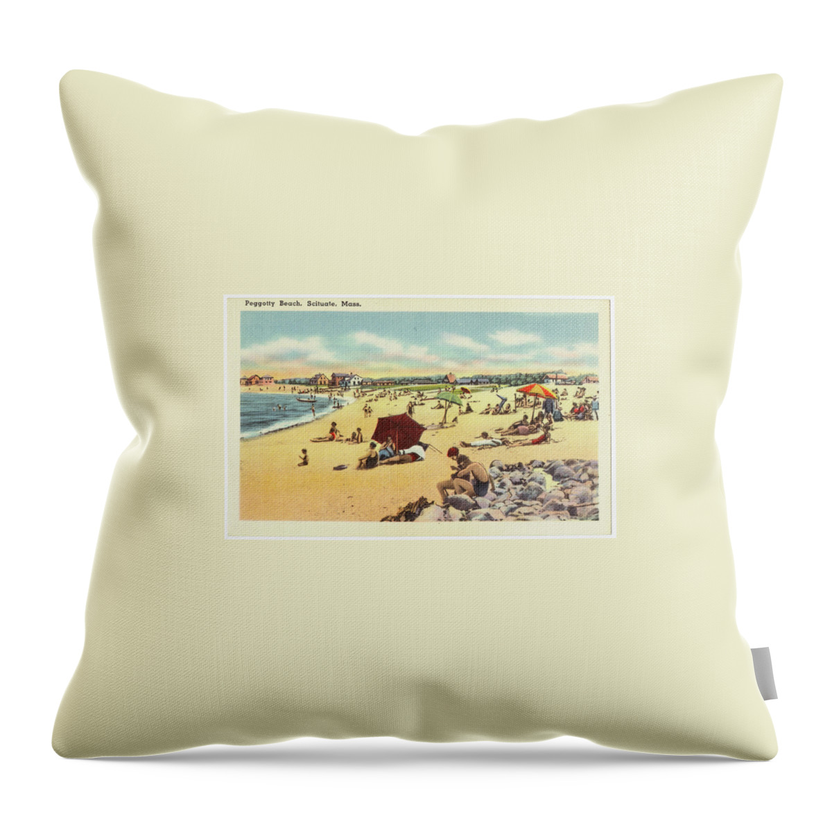  Throw Pillow featuring the digital art 19 by Cindy Greenstein