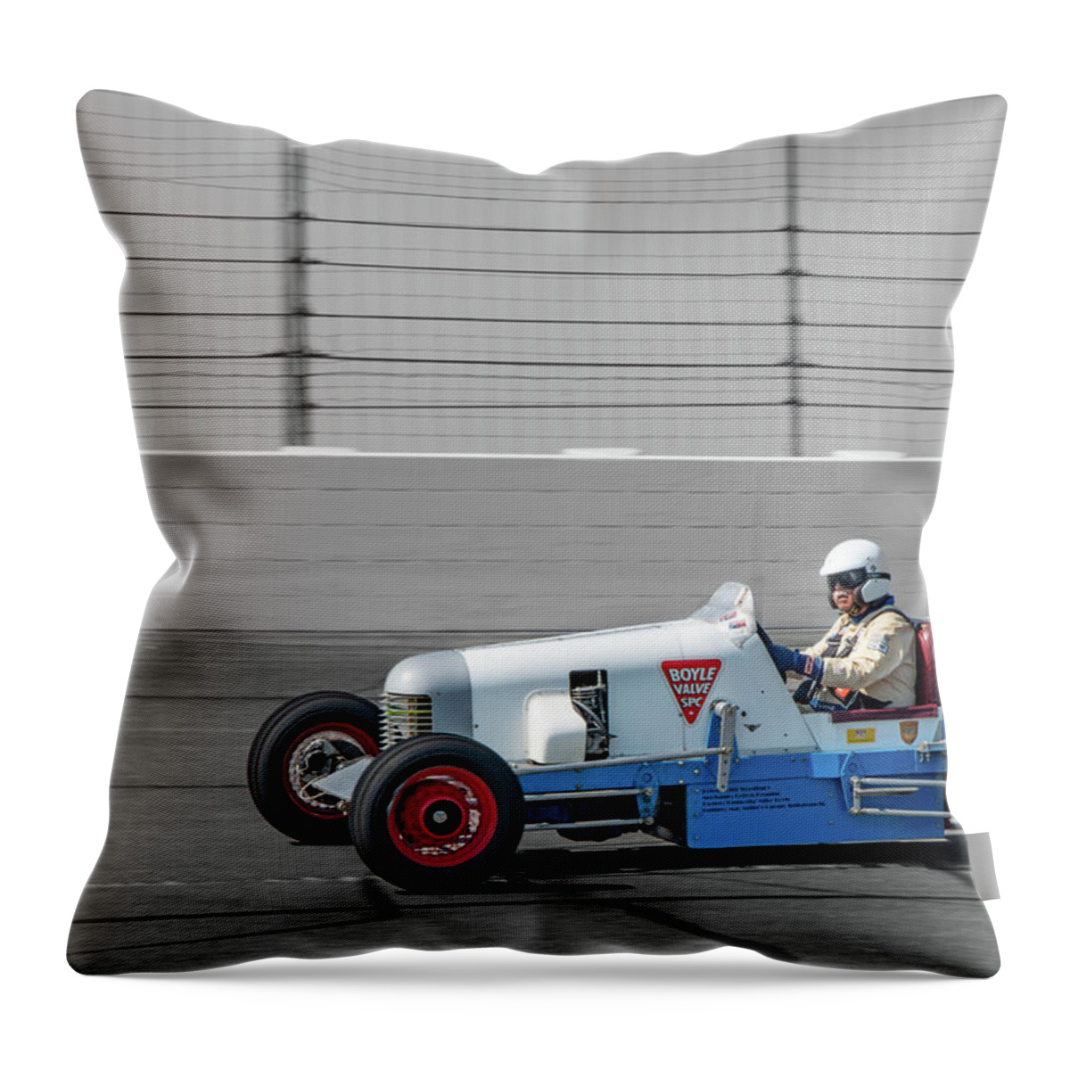 Svra Throw Pillow featuring the photograph 1927 Boyle by Josh Williams
