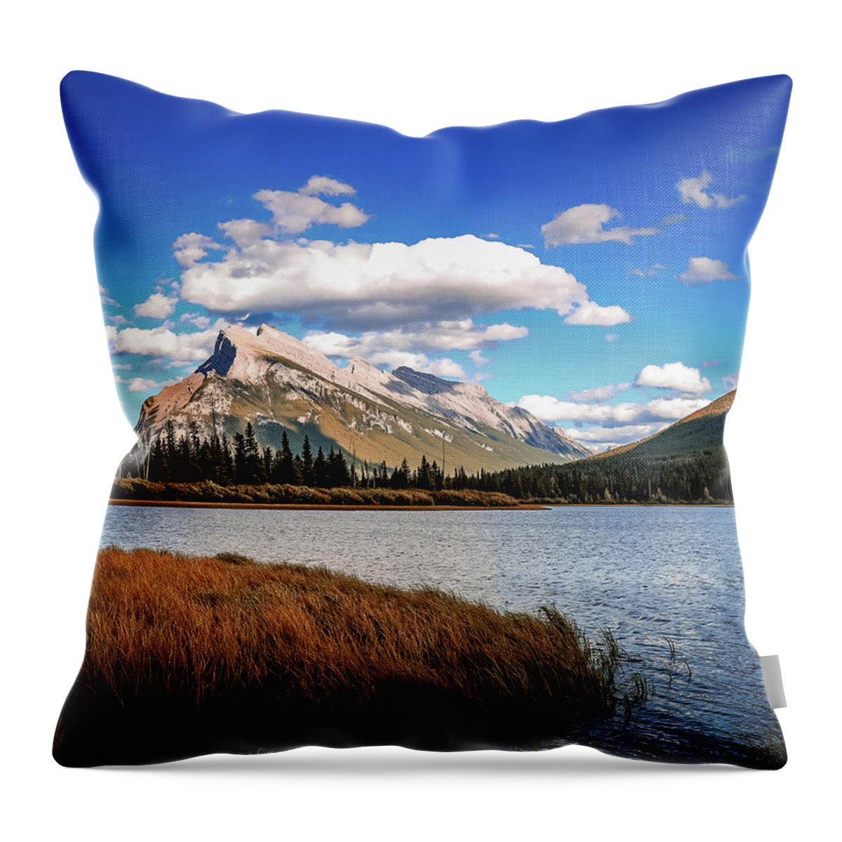 Banff Throw Pillow featuring the photograph Banff National Park #2 by Brian Venghous