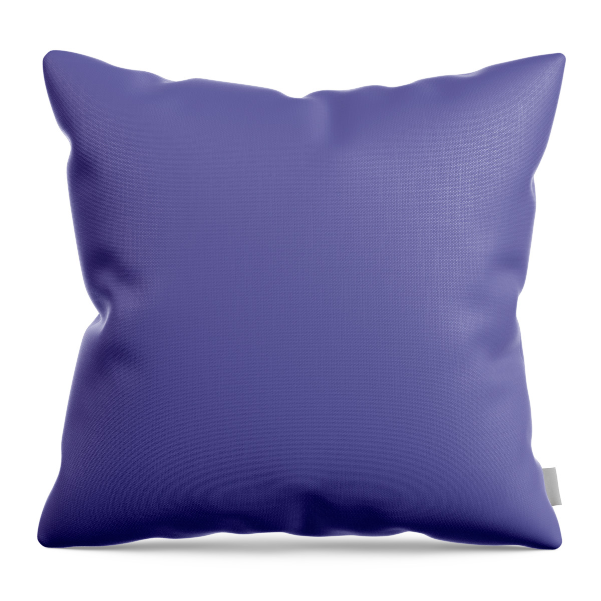 2022 Throw Pillow featuring the digital art 2022 Veri Peri Blue Gray Purple by Delynn Addams