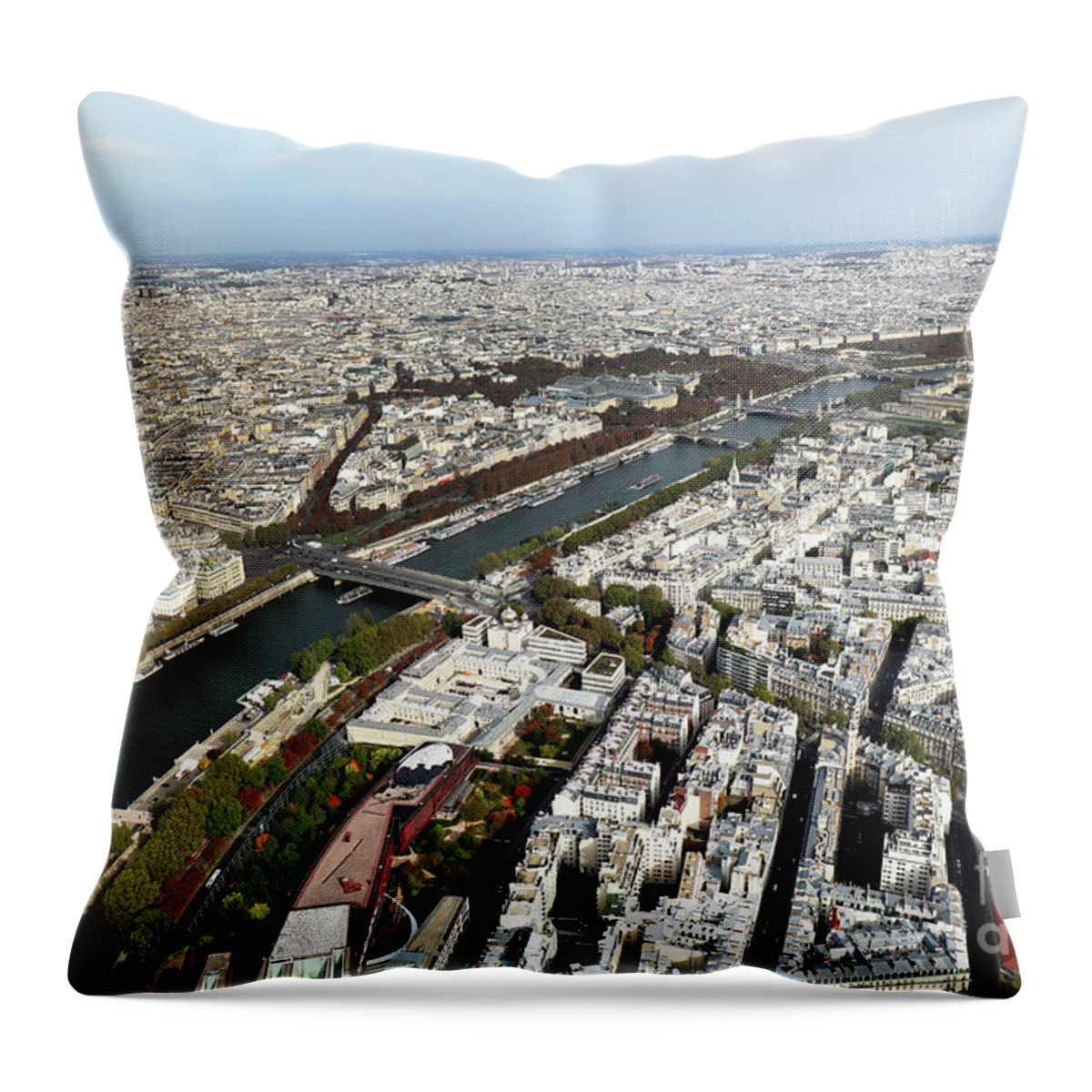 Paris Throw Pillow featuring the photograph Paris, France #24 by Steven Spak