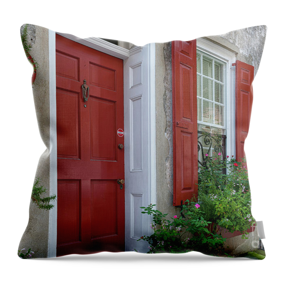 25 Queen Street Throw Pillow featuring the photograph 25 Queen Street by Dale Powell
