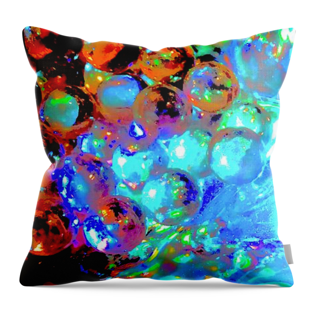  Throw Pillow featuring the photograph Untitled #25 by Judy Henninger