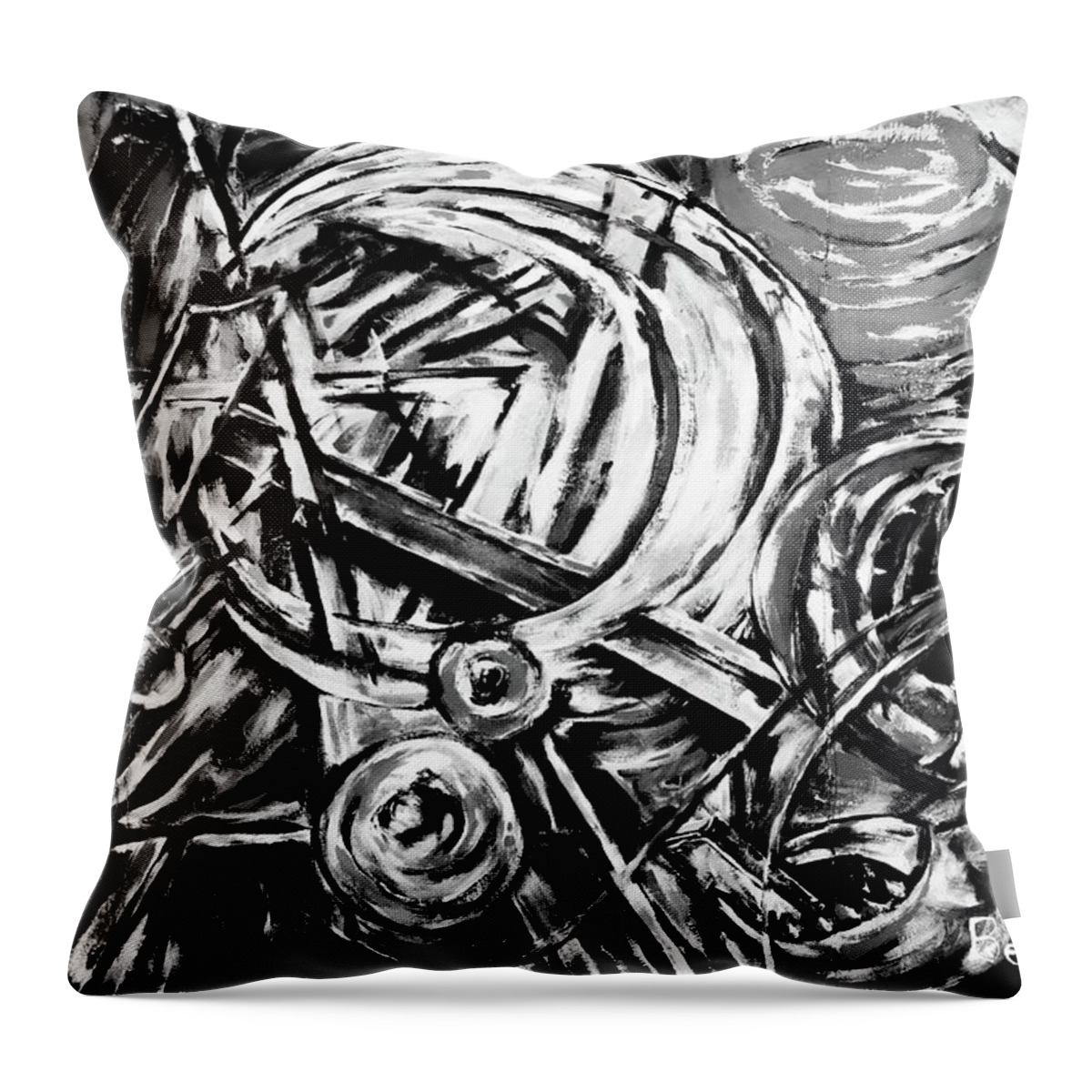 Germany Throw Pillow featuring the photograph Berlin Wall #27 by Robert Grac