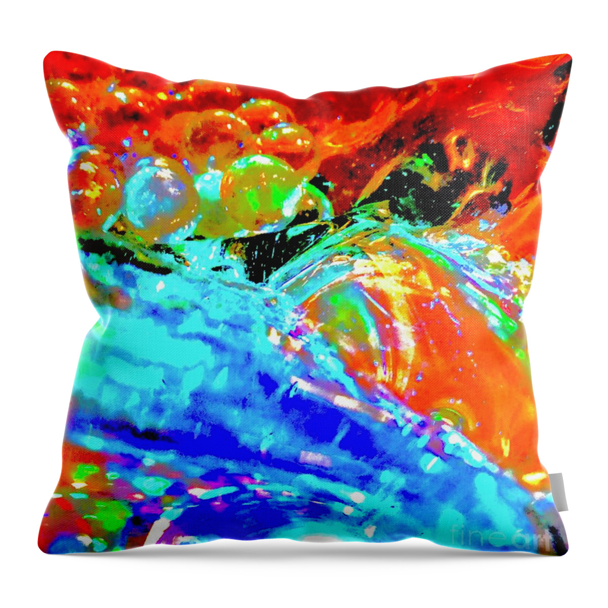  Throw Pillow featuring the photograph Untitled #28 by Judy Henninger