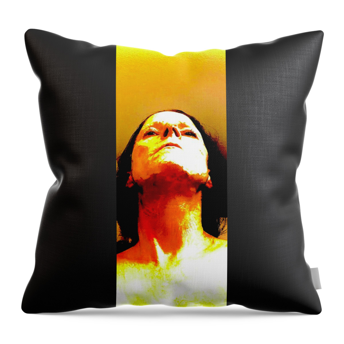  Throw Pillow featuring the photograph Untitled #3 by Judy Henninger
