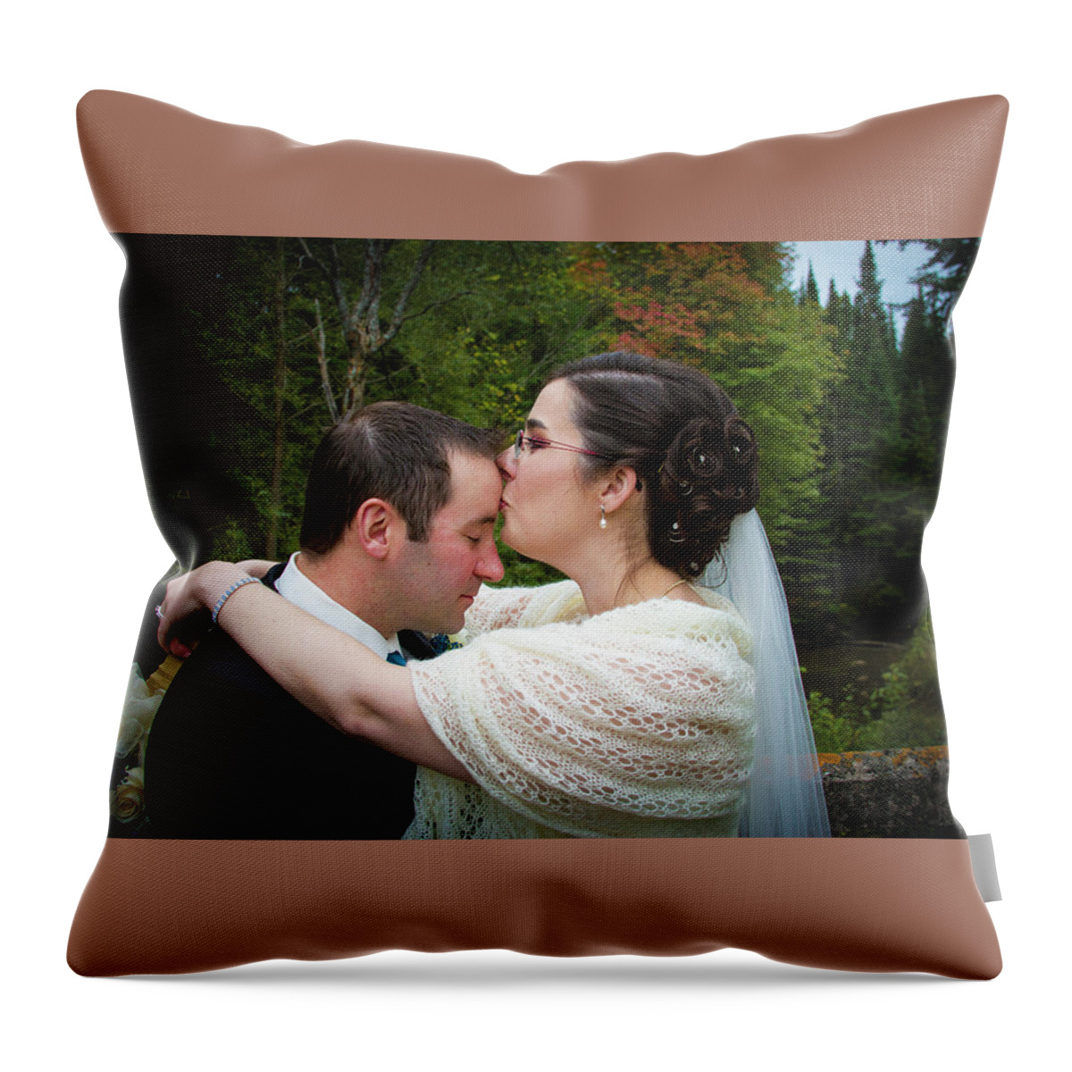 Brad And Heater Throw Pillow featuring the photograph Brad and Heater #4 by Daniel Martin