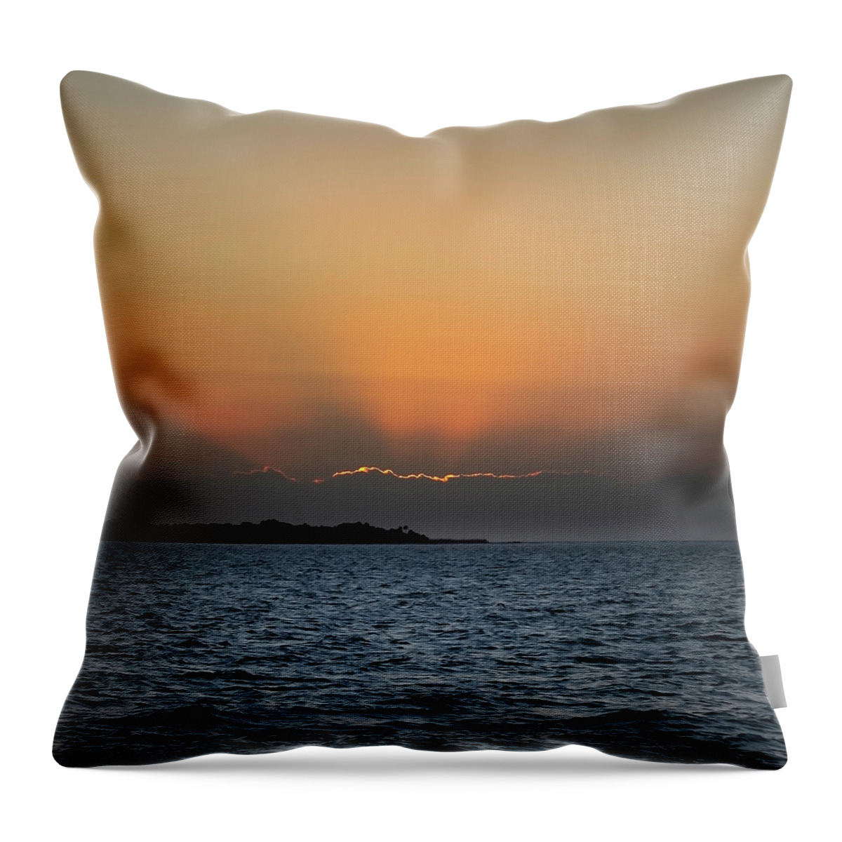  Throw Pillow featuring the photograph Florida #4 by Lars Mikkelsen