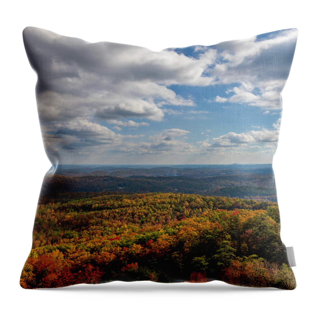 2022 Throw Pillow featuring the photograph 40 Acre Rock-Grand View by Charles Hite