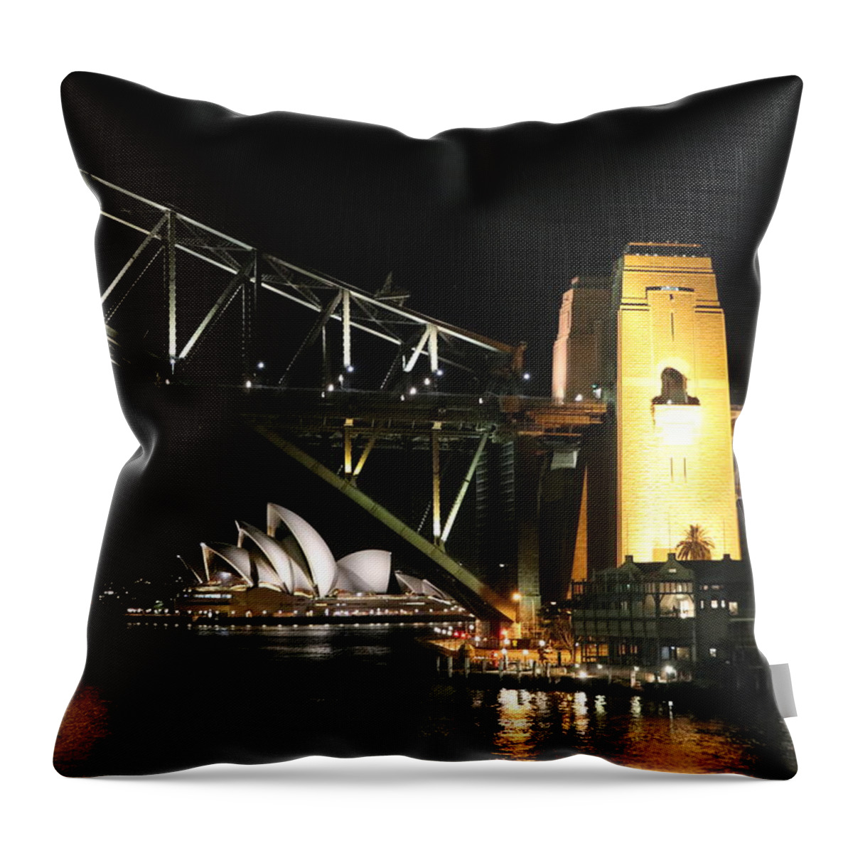 Sydney Australia Throw Pillow featuring the photograph Sydney Australia #41 by Paul James Bannerman
