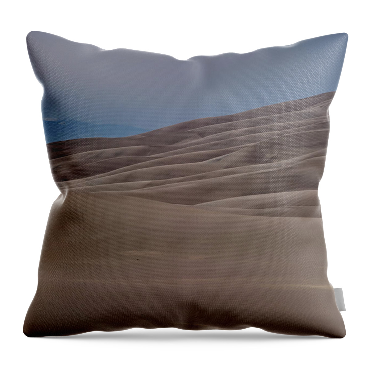 Co Throw Pillow featuring the photograph Sand Dunes #8 by Doug Wittrock