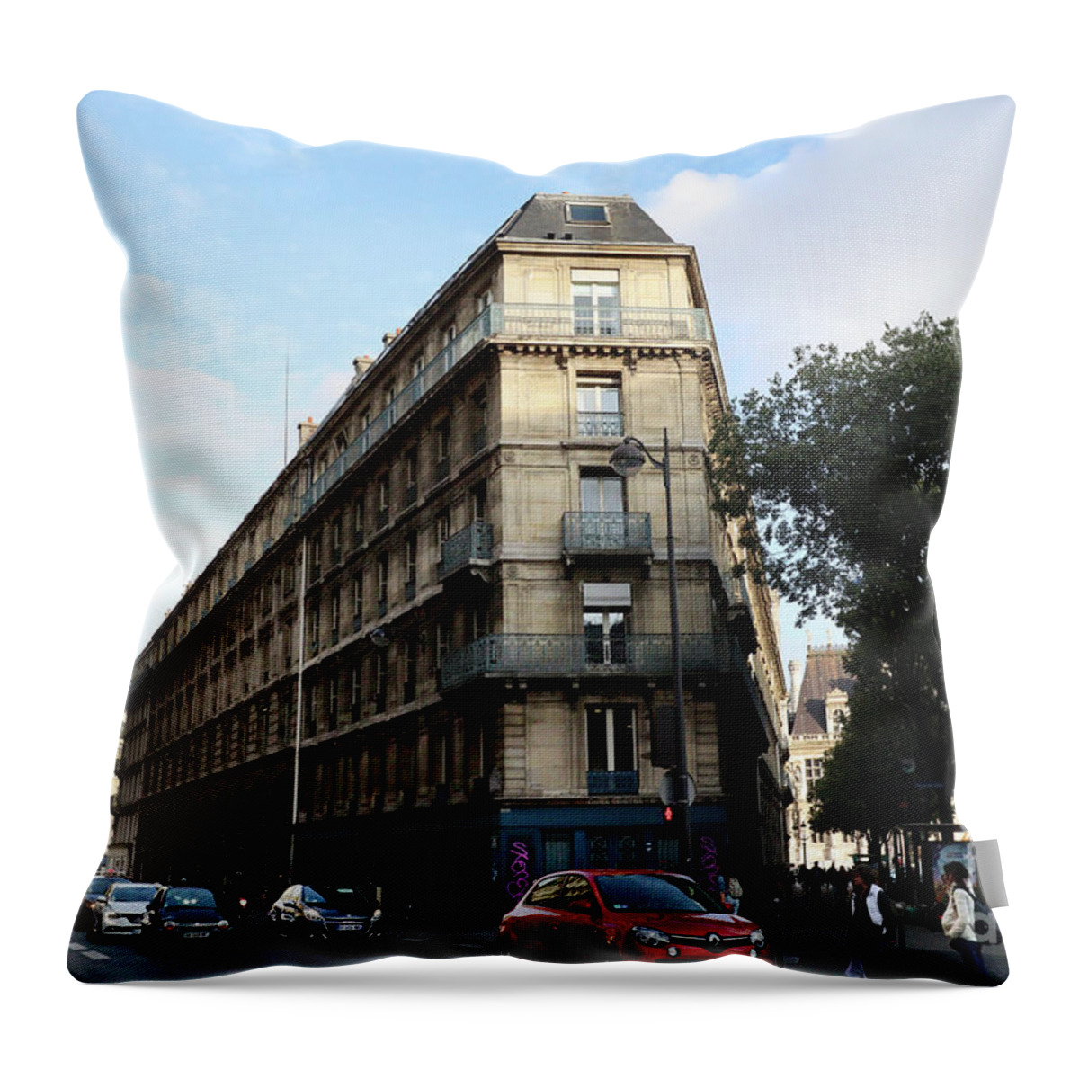 Paris Throw Pillow featuring the photograph Paris ,France #78 by Steven Spak
