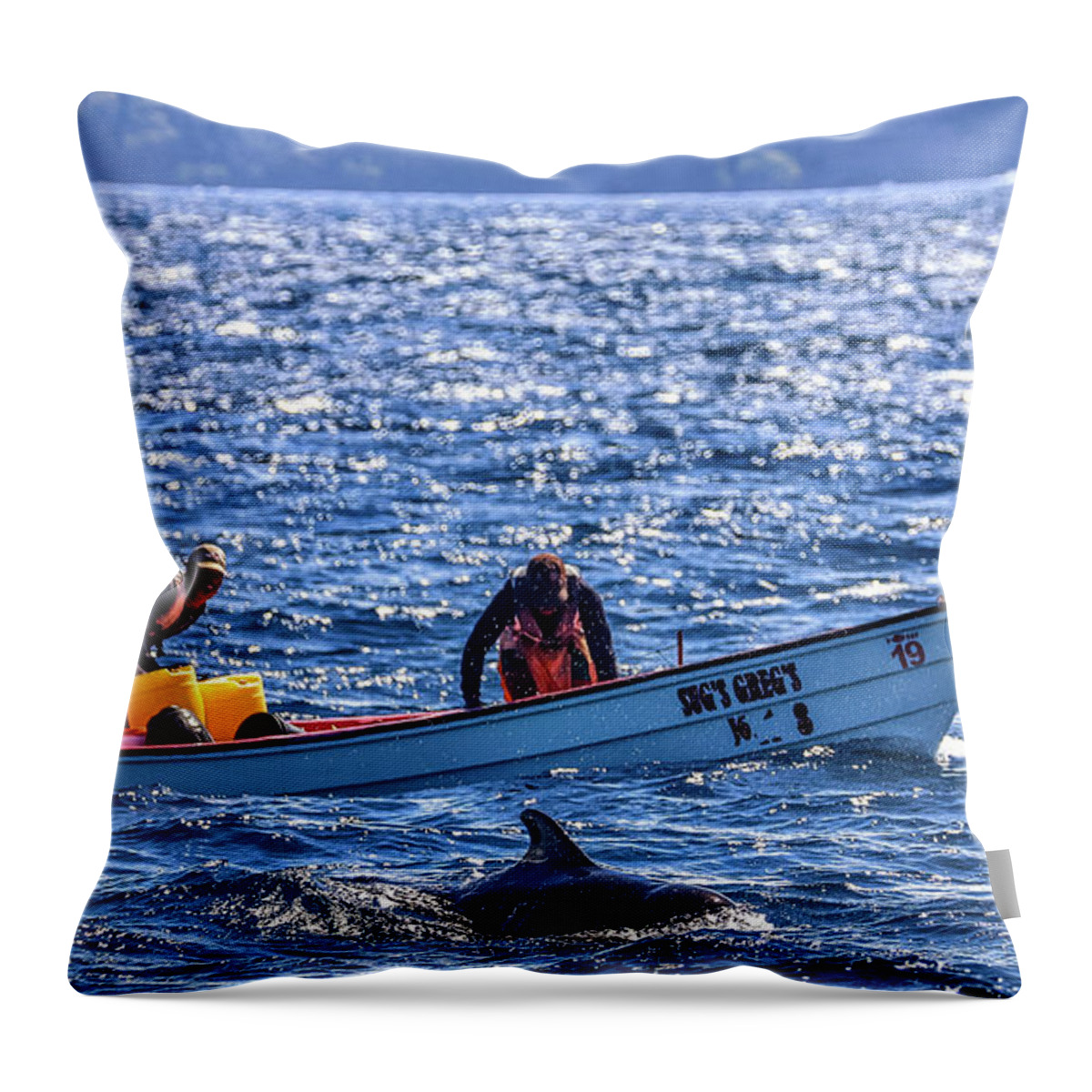 St. Lucia Throw Pillow featuring the photograph St. Lucia #9 by Paul James Bannerman