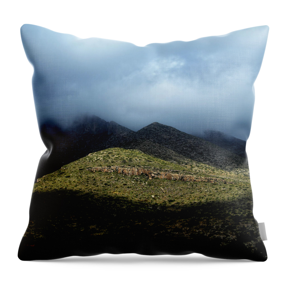 Scenic Throw Pillow featuring the photograph A Spot of Sunshine by George Taylor