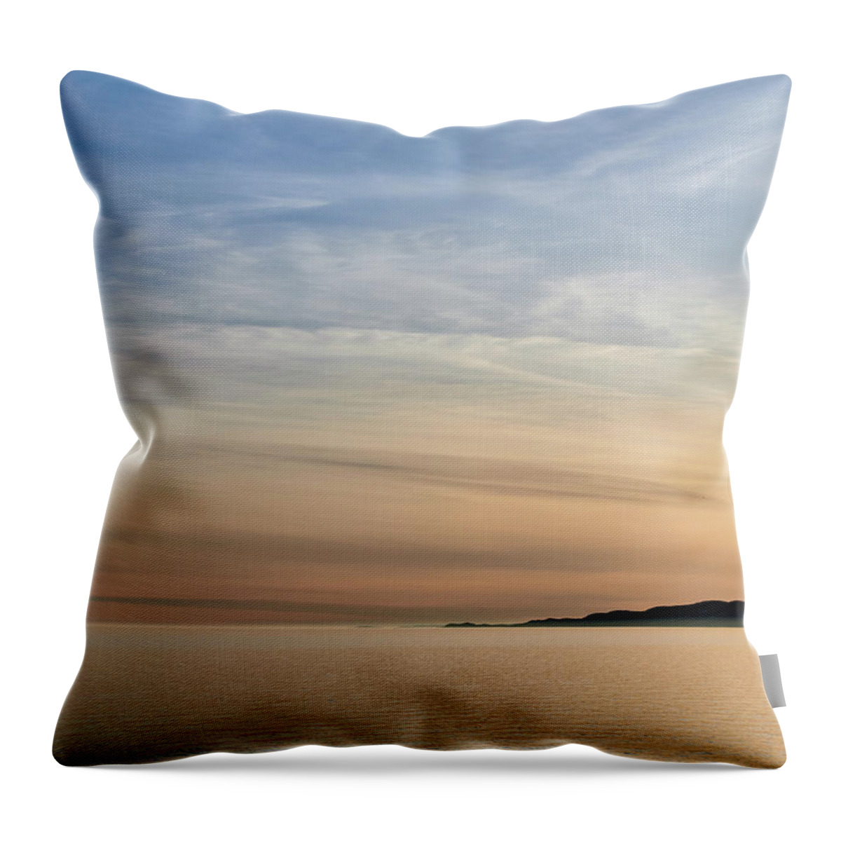 Horizon Throw Pillow featuring the photograph Adrift by Doug Gibbons