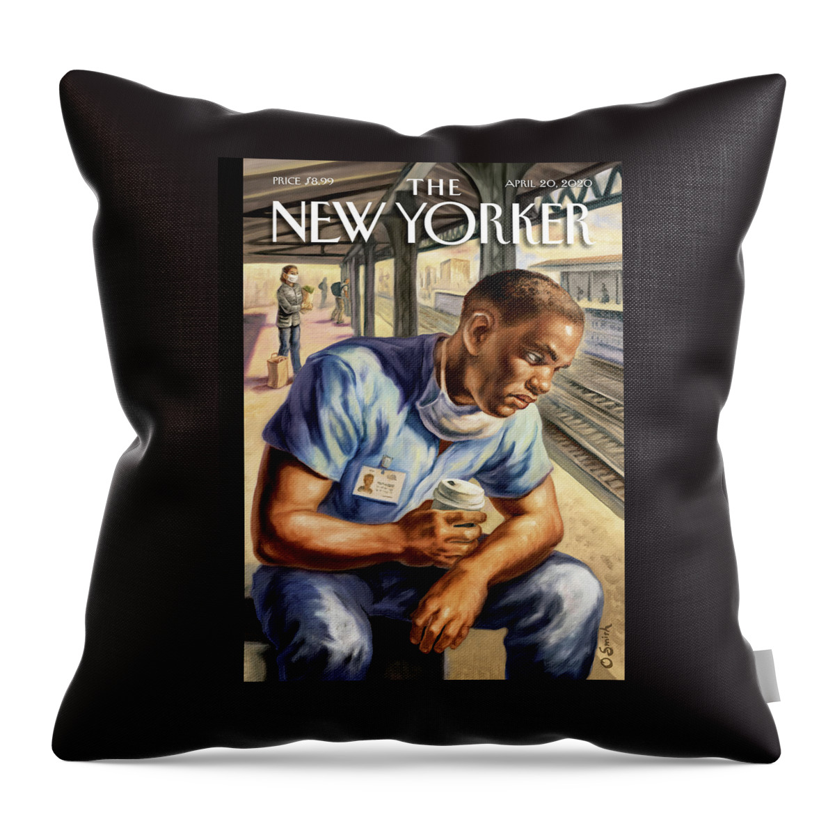 After The Shift Throw Pillow