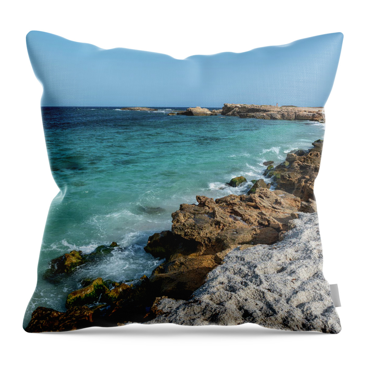 Is Arutas Throw Pillow featuring the photograph After the Storm - Is Arutas Unveiled by Benoit Bruchez