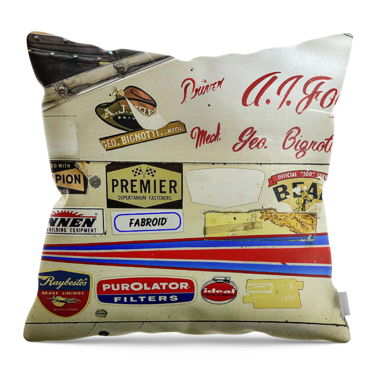 Svra Throw Pillow featuring the photograph AJ by Josh Williams