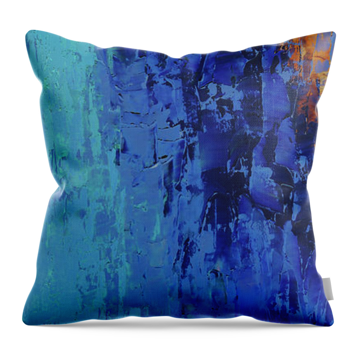 Hope Throw Pillow featuring the painting Always Hope by Linda Bailey