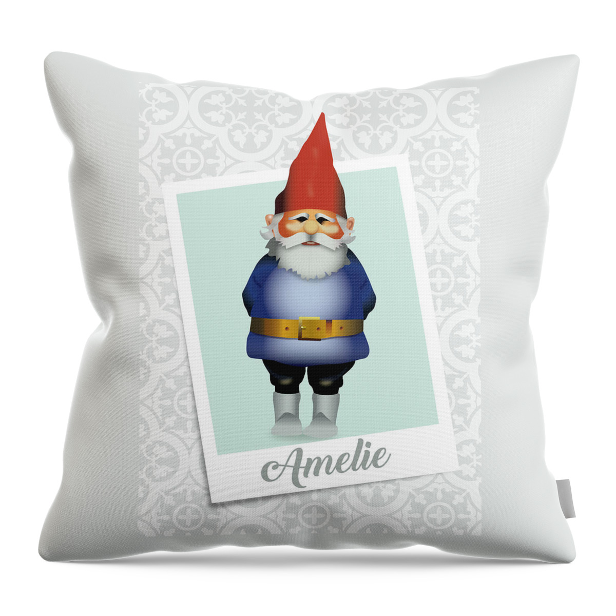 Movie Poster Throw Pillow featuring the digital art Amelie - Alternative Movie Poster 2 by Movie Poster Boy