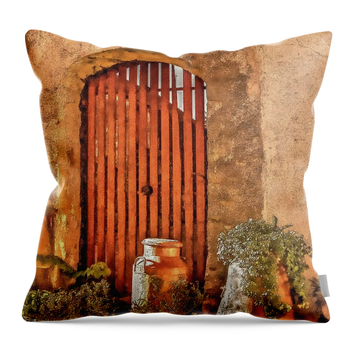 Ireland Throw Pillow featuring the photograph Ancient Contours by Randall Dill