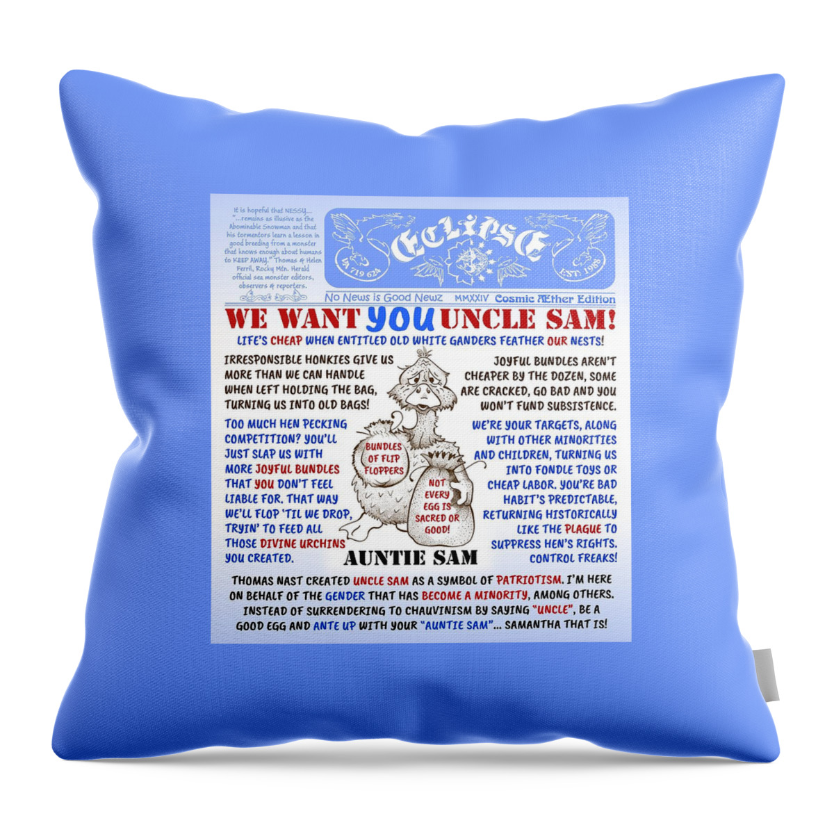 Reporter Art Throw Pillow featuring the mixed media Ante Up by Dawn Sperry