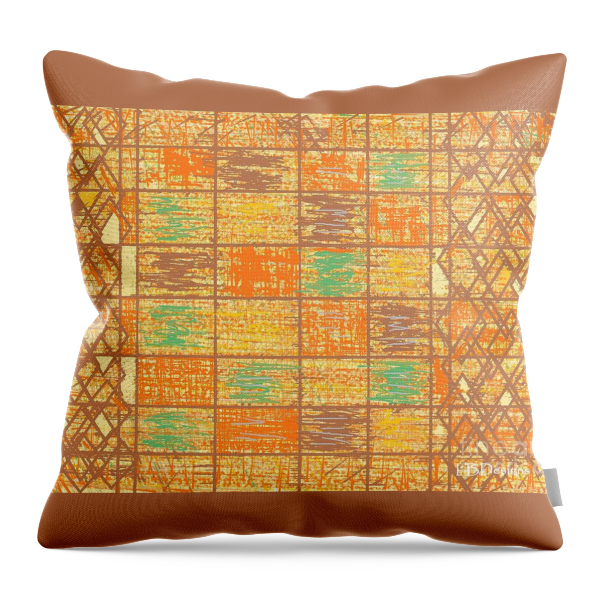 “arts And Design”; Gallery; Images; “pumpkin Patch”; “ The Ranch”; “burgundy B.”; Quilting; “library”; Autumn Throw Pillow featuring the digital art Autumn Quilting by LBDesigns