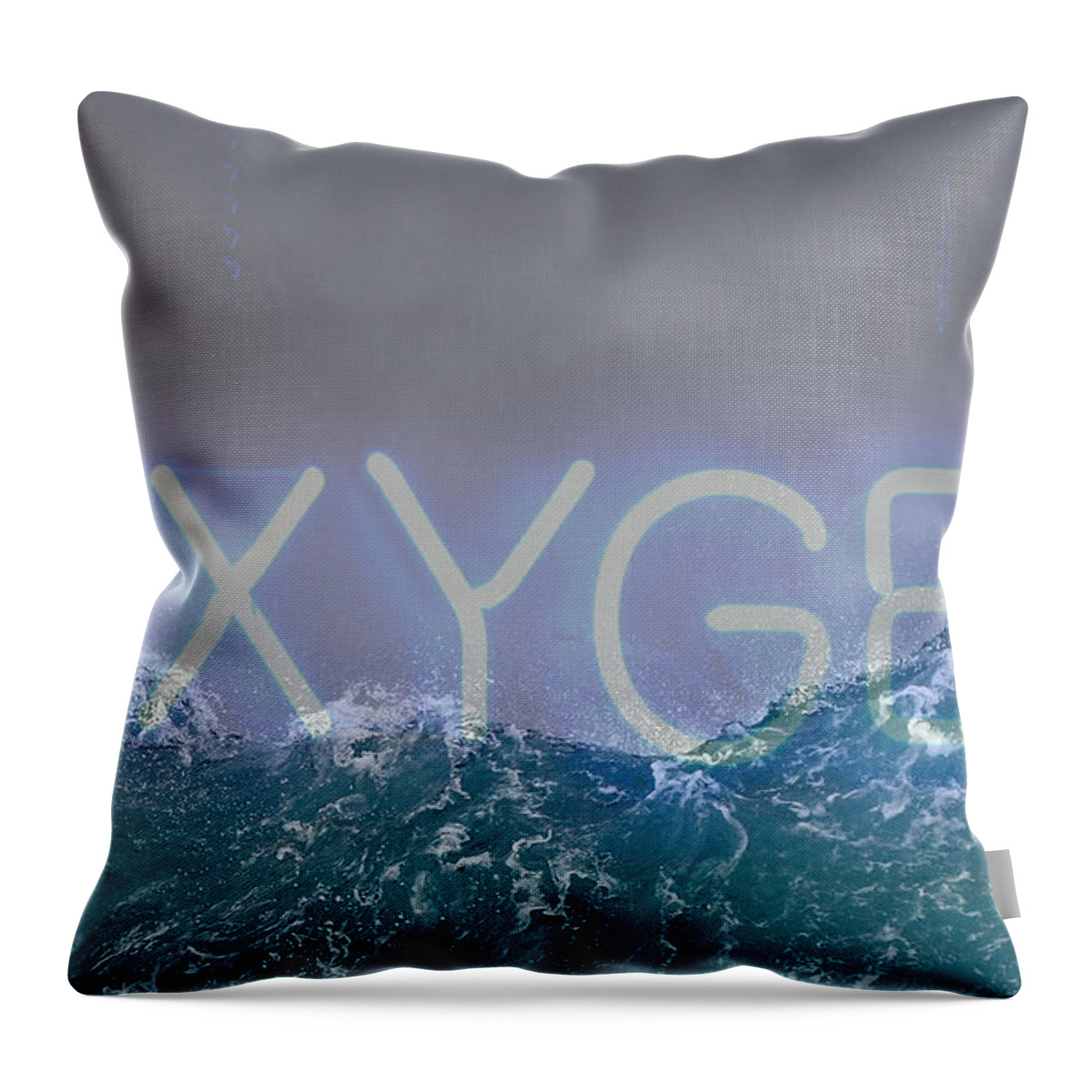  Throw Pillow featuring the photograph Because It's Necessary by Kelly Awad