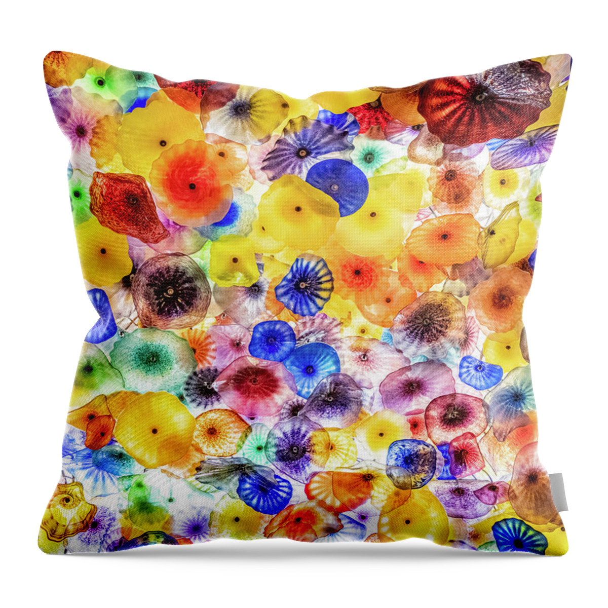 2019 Throw Pillow featuring the photograph Bellagio Ceiling by Gerri Bigler