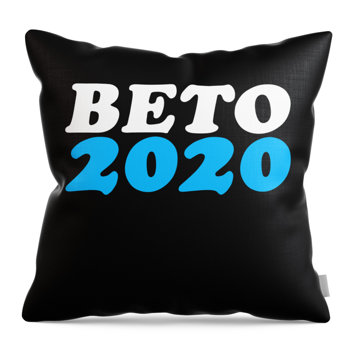 Cool Throw Pillow featuring the digital art Beto ORouke For President 2020 by Flippin Sweet Gear