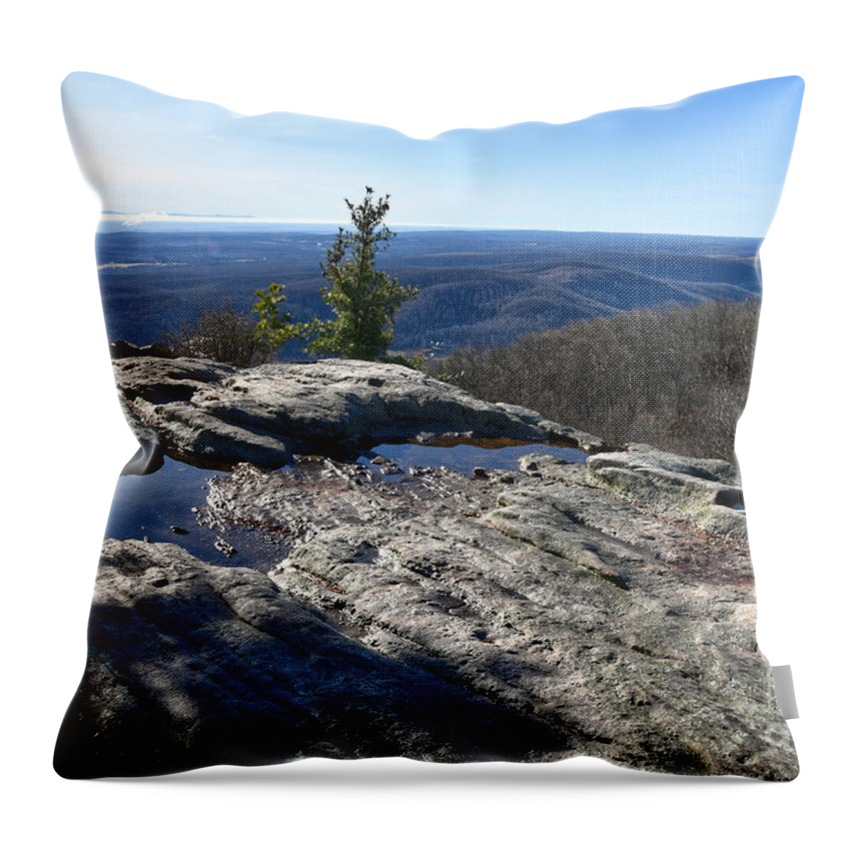 Black Mountain Throw Pillow featuring the photograph Black Mountain 1 by Phil Perkins