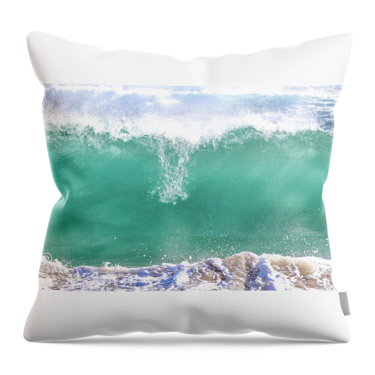 Hawaii Throw Pillow featuring the photograph KRae's Eyes by Tony Spencer