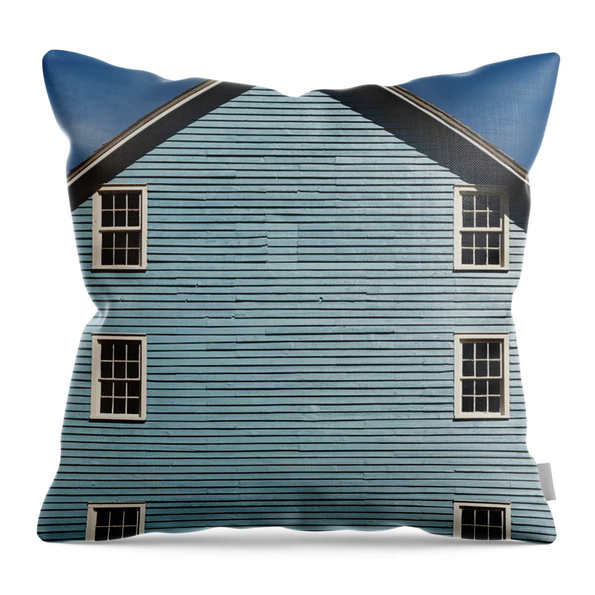 Blue Throw Pillow featuring the photograph Blue by Steve Stanger