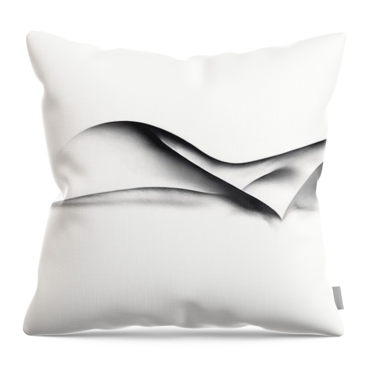 Abstract Throw Pillow featuring the photograph Bodyscape by Marianna Mills