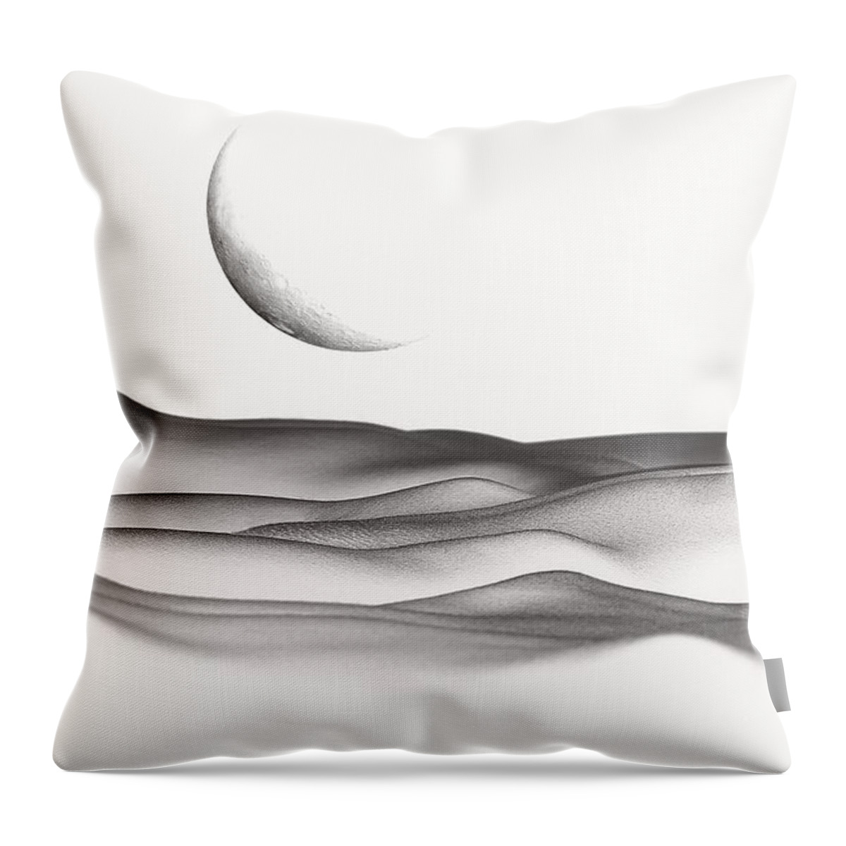 Bodyscape Throw Pillow featuring the photograph Bodyscape - Solar by Marianna Mills