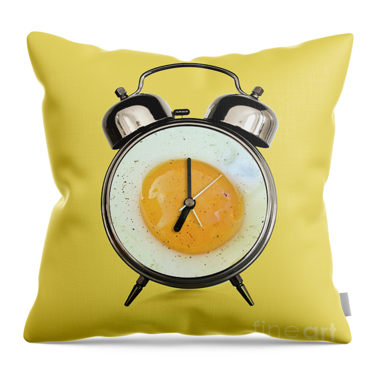 Breakfast Throw Pillow featuring the photograph Breakfast time by Delphimages Photo Creations
