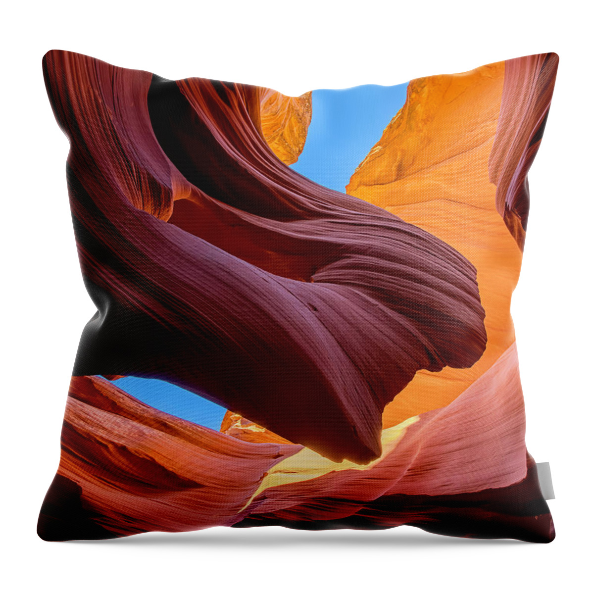 Amaizing Throw Pillow featuring the photograph Breeze of Sandstone by Edgars Erglis